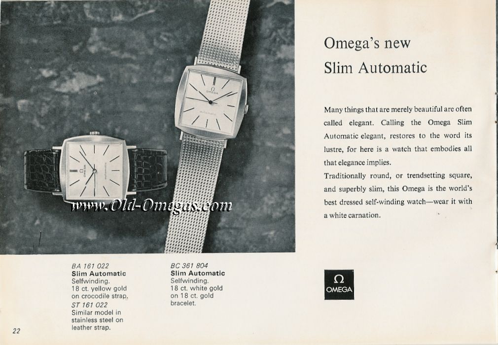 An English Omega Catalogue from 1967