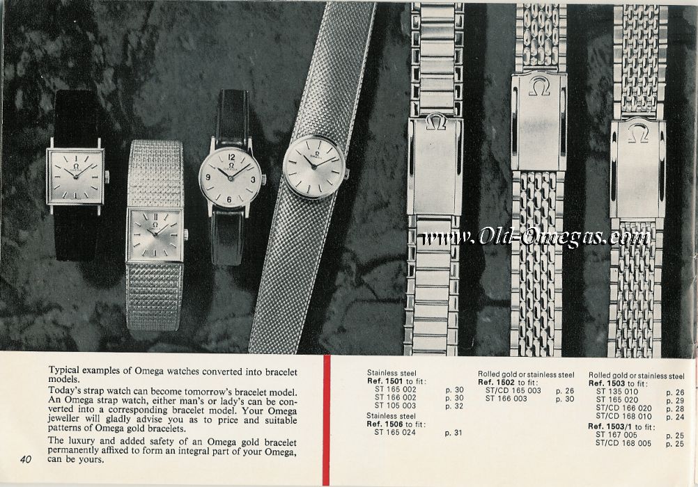 An English Omega Catalogue from 1967