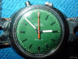 Genéve driver - green dial