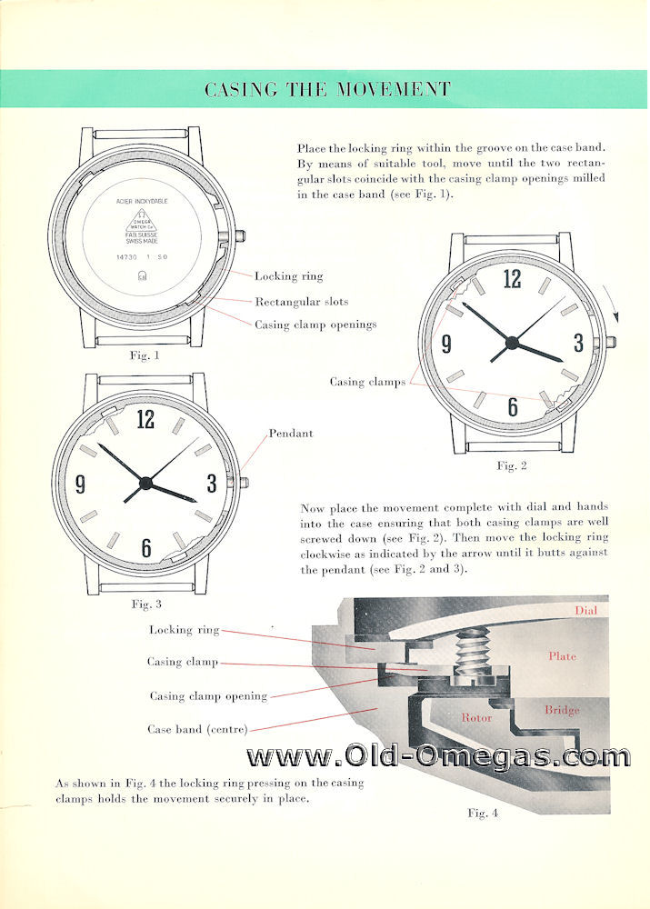 Omega Technical Manual 23 from 1961